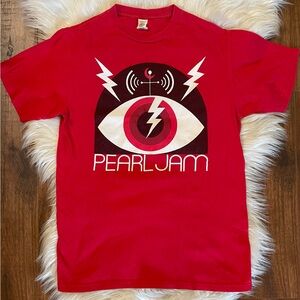 Red Graphic Eye T-Shirt